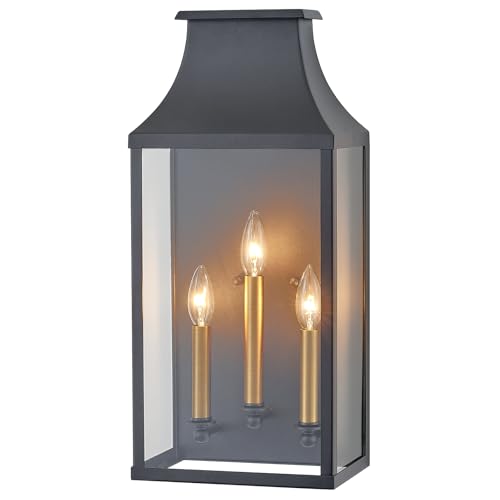 21" Large Classic Outdoor Wall Light Fixture