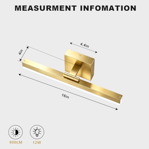 Modern Bathroom Vanity Light 16 inch