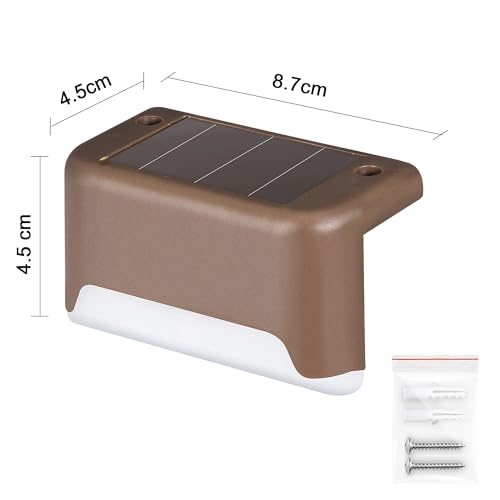 Solar Deck Lights Outdoor 16 Pack (16 Count)