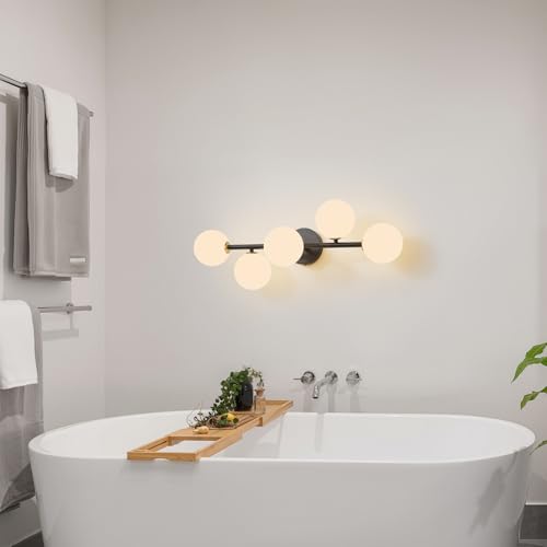 Black Bathroom Vanity Light Fixture