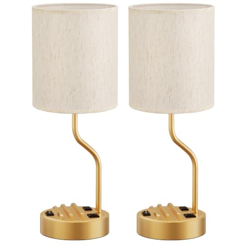 Bedside Lamps for Bedroom Set (2 Count)