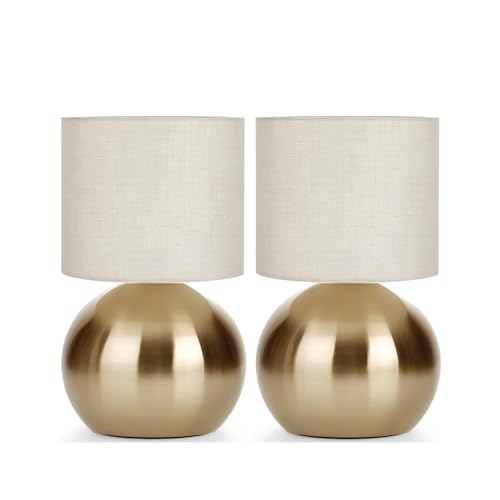 Modern Small Table Lamp Set of 2 (2 Count)