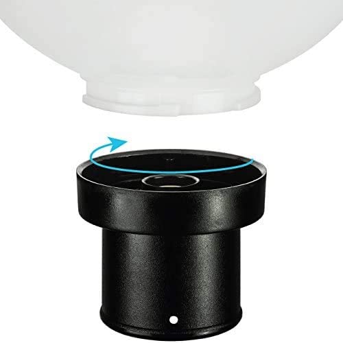 Lamp Post Globe Combo Lighting Fixture