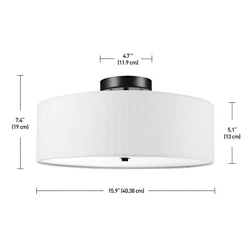 60315 2 Light Flush Mount Ceiling Light