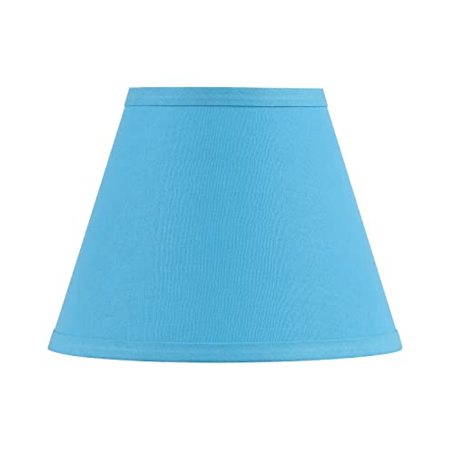 58915 Transitional Hardback Empire Shape UNO Construction Lamp Shade in Azure