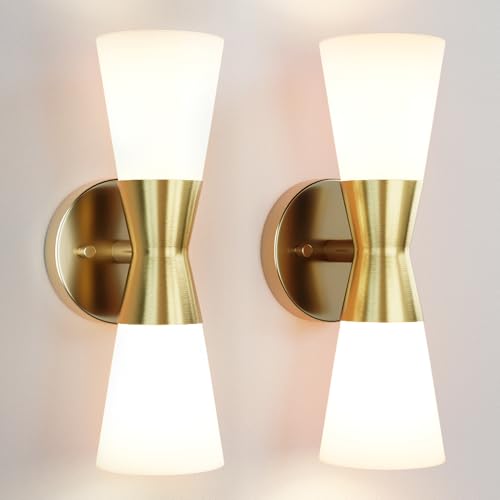 Wall Sconces Set of 2 for Bathroom (2 Count)