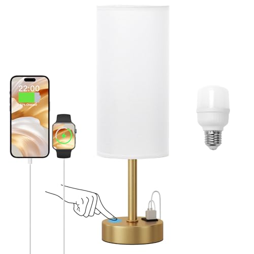 Touch Bedside Lamps for Nightstand