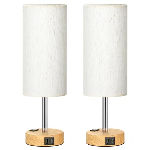 Bedside Table Lamp Set of 2 (2 Count)