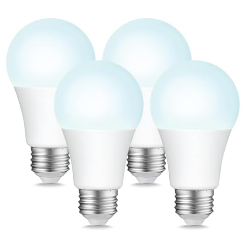 A19 LED Light Bulbs Dimmable (4 Count)