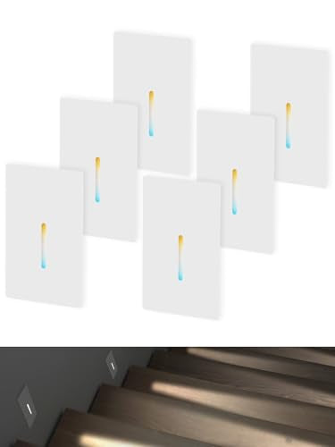 6 Pack 5CCT LED Step Light (6 Count)