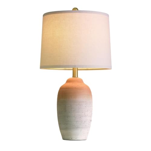 24.5" Ceramic Table Lamp with 5FT Cord