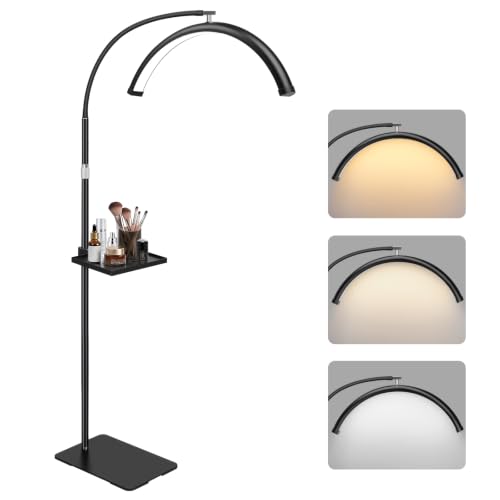 Half Moon Lash Light with Tool Tray for Eyelash Extensions