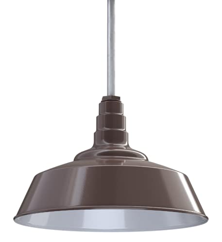 Industrial Pendant Light 20 Inch Extra Large Steel Warehouse