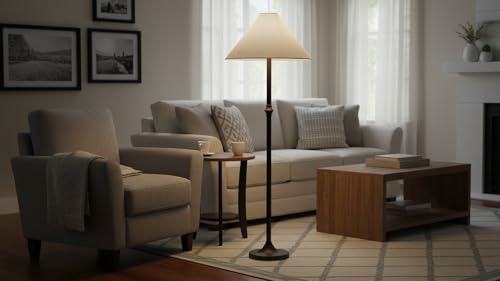 32073 Hardback Empire Transitional Spider Lamp Shade in Off