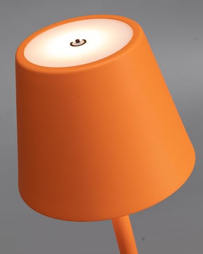 2 Pack Cordless Orange Table Lamps (2 Count)