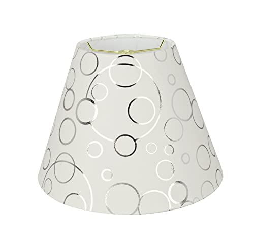 32629A Transitional Empire Shape Spider Construction Lamp Shade in White