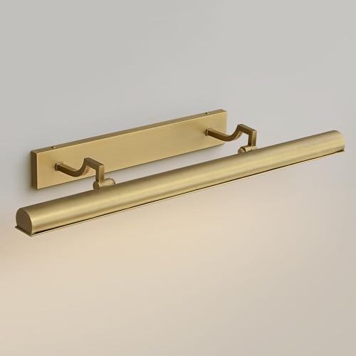 24 inch Hardwired Picture Light Brass Long Picture Light for Wall