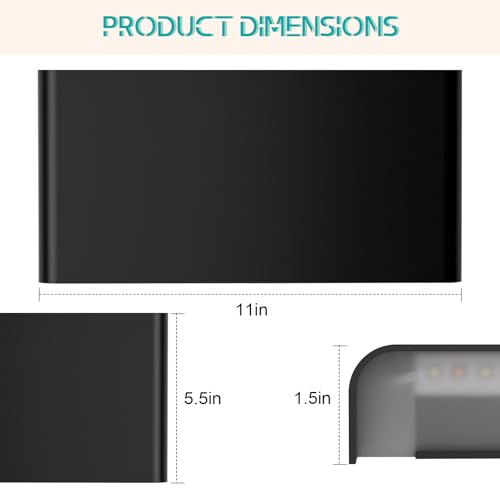 Modern Indoor 5CCT LED Wall Sconce