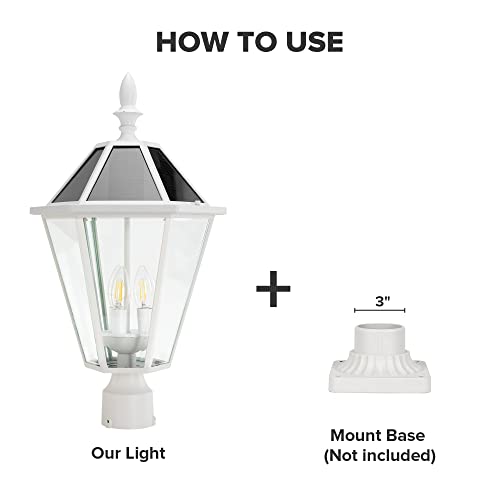 LED Post Solar Light Outdoor