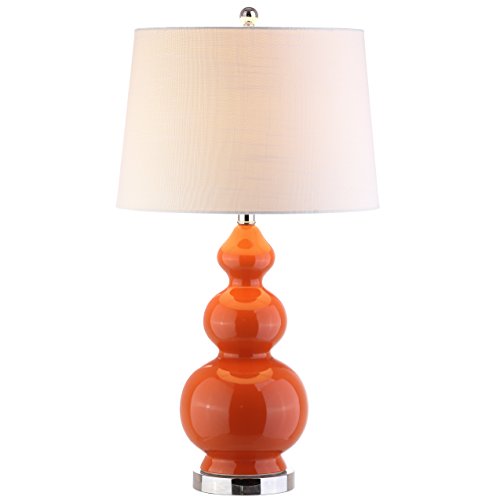 Bowen 27.5" Ceramic Triple Gourd Table Lamp