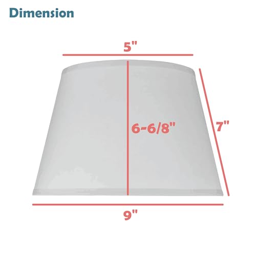 56043 Empire Uno Lamp Shade in Rose Red Parchment Wrinkled Paper