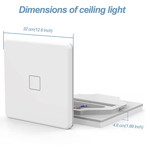 LED Flush Mount Ceiling Light (2 Count)
