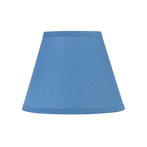 58914 Transitional Hardback Empire Shape UNO Construction Lamp Shade in Celadon Blue