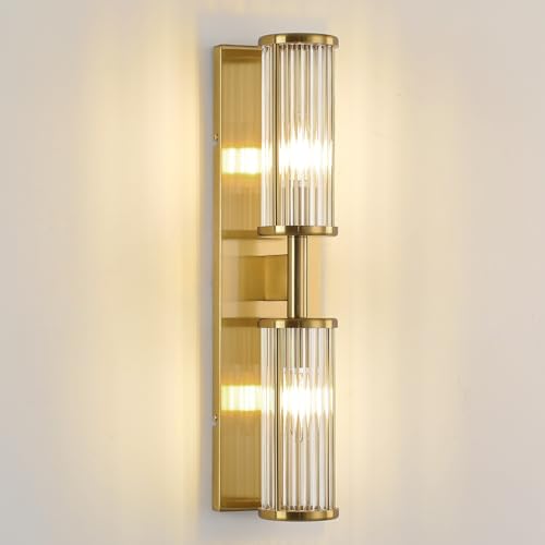 Brushed Brass Wall Sconces