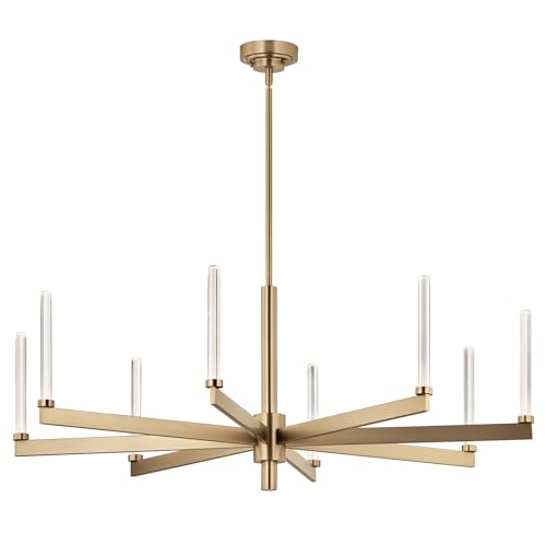 Sycara 8 Light LED Crystal Chandelier Light
