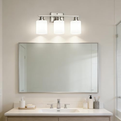 3 Light Bathroom Light Fixtures