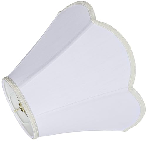 6" x 13" x 9.25" Small Scalloped lamp shades