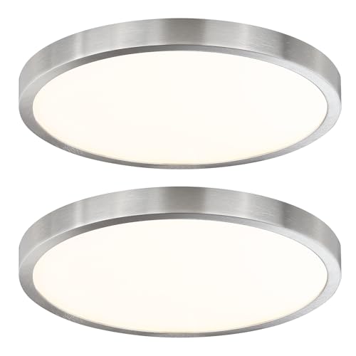 14 Inch Flush Mount LED Ceiling Light Fixture (2 Count)