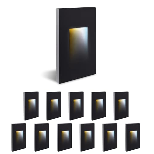 12 Pack Vertical LED Step Lights (12 Count)