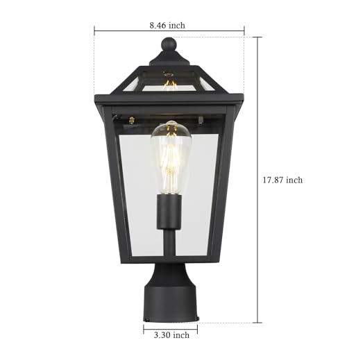 Colonial Outdoor Post Light Fixture