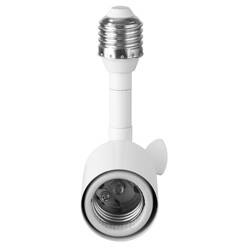 2 Pack E26 Light Socket Extender (2 Count)