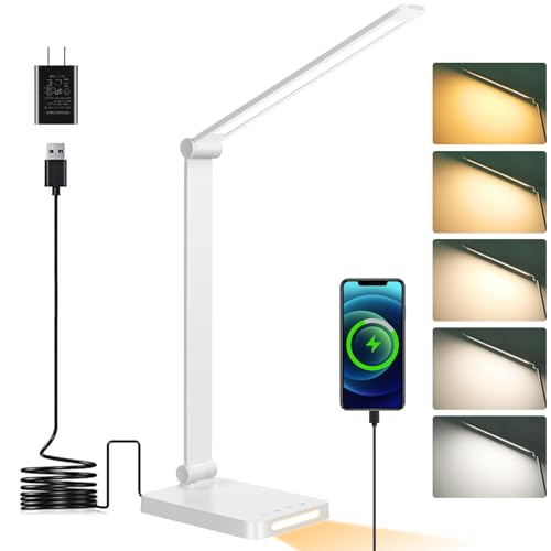 LED Desk Lamp with USB Ports