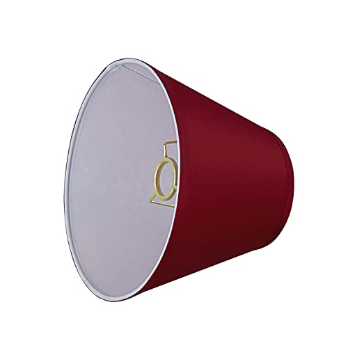 58904A Transitional Hardback Empire Shape UNO Construction Lamp Shade in Red