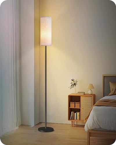 Dimmable Floor Lamp for Living Room with Remote and Foot Switch