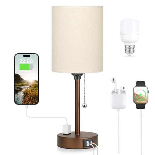 Small Bedside Table Lamp for Bedroom