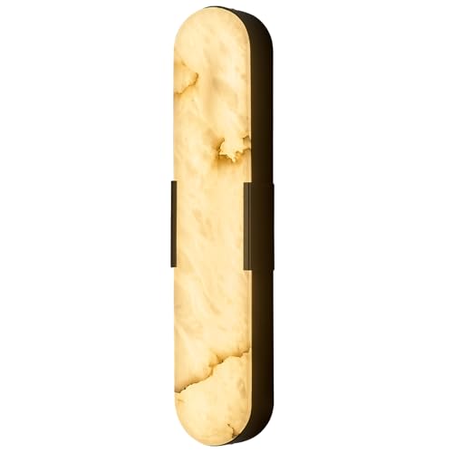 Alabaster Wall Sconces 20" LED Tunable 3000K~6000K