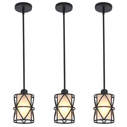 3 Pack Pendant Light Kitchen Island Pendant Light (3 Count)
