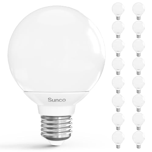 Sunco 16 Pack G25 LED Light Bulb (16 Count)