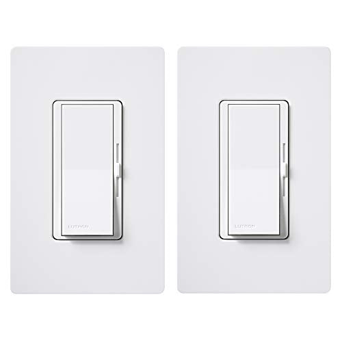 Diva LED+ Dimmer Switch & Wallplate (2 Count)