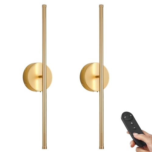 Battery Operated Wall Sconces Set of Two Wireless Wall Lights (2 Count)