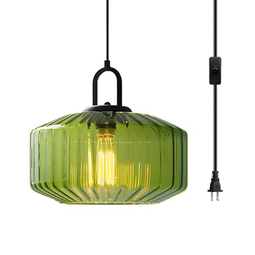 Vintage Plug in Pendant Light