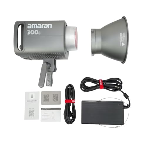 Amaran 300c RGB COB Video Light Bowen Mount