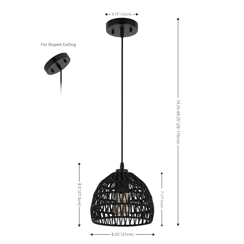 Campana 1 Light Pendant Dome Ceiling Lamp