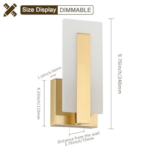 Modern LED Wall Sconce Set of 2 (2 Count)