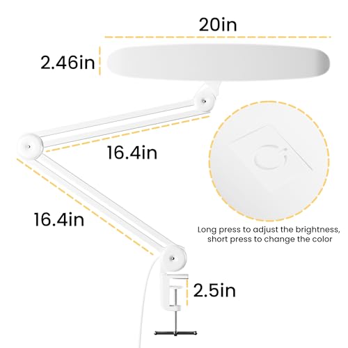 3000 Lumens Adjustable LED Desk Lamp & Task Lamp