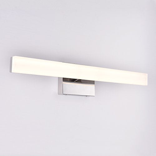 24in Modern LED Vanity Lights for Bathroom Chromed